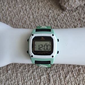 Freestyle Shark Night Vision Digital Clip Watch 37mm Unisex Mint Green